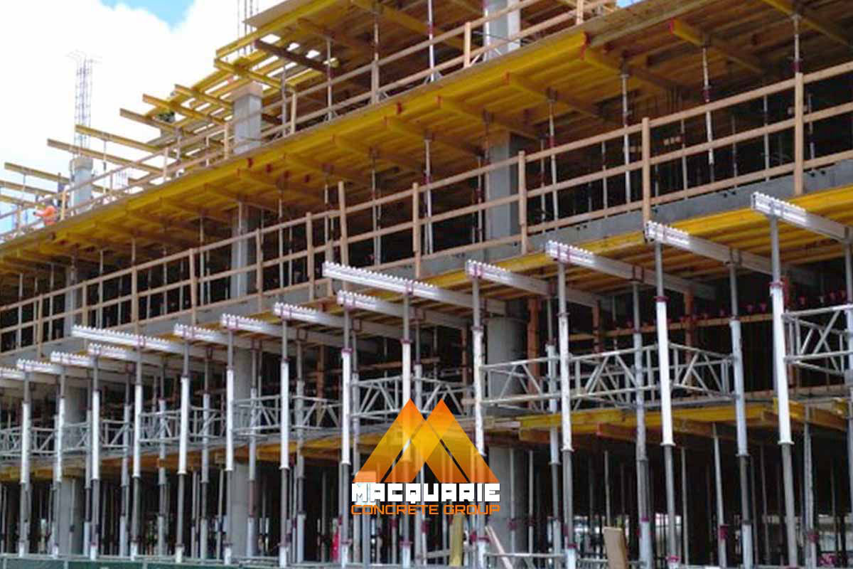 commercial props and shoring with formwork sydney